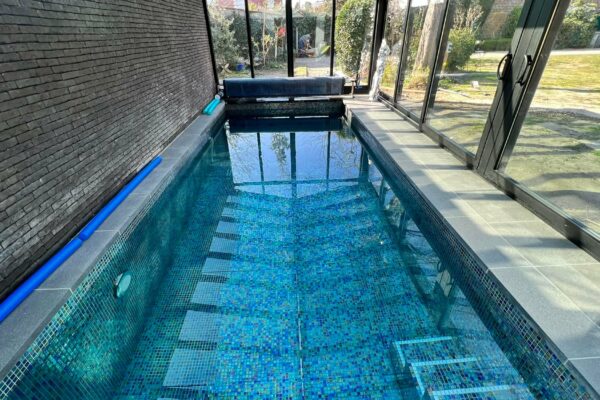 mosaic indoor pool in bali black color  2