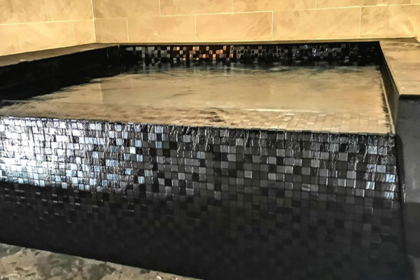 commercial overflow bespoke mosaic spa west palm beach florida 2